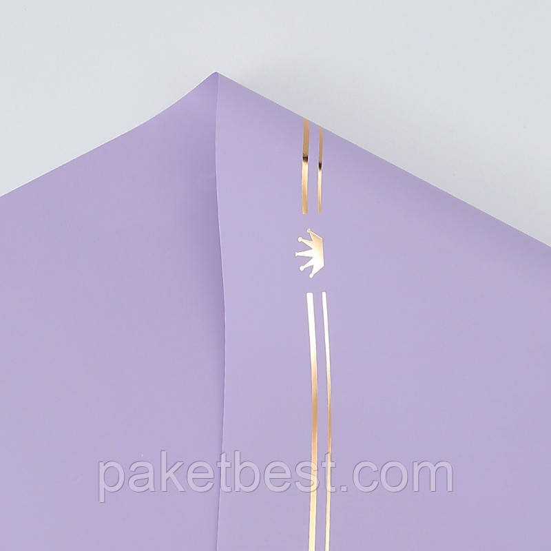 Двостороння калька ( 58х58 см) 20 штук лаванда