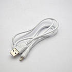 Кабель ANSTY Z-12-I Lightning 2.4A 1M White, фото 6