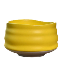 Тяван 550 мл Желтый Yellow Чаван для приготовления матчи(YP)