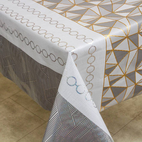 Клейонка з лакованою поверхнею на тканинній основі, фото 1