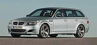 Багажник на гладкую крышу BMW 5 E61 2004-2009