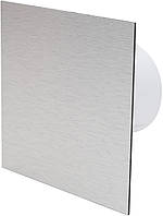 Панель для вытяжных вентиляторов и решетки AirRoxy BRUSHEED ALUMINIUM dRim 100/125 алюминиевая пластик 01-168