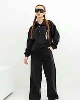 Жіночі спортивні костюми ISSA PLUS 13618 M чорний