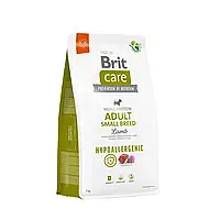 Brit Care Dog Hypoallergenic Adult Small Breed 7 кг корм для собак мелких пород гипоаллергенный ягненок