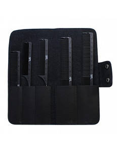 Фірмовий набір 5-х гребінців SPL, для стилювання зачісок, преміум серія, 13724