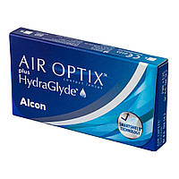 Линзы Alcon Air Optix plus HydraGlyde 6 шт, -0,5