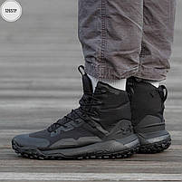 Чоловіче тактичне взуття Under Armour Hovr outdoor storm proof. Чорні високі берці., фото 2