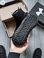 Чоловіче тактичне взуття Under Armour Hovr outdoor storm proof. Чорні високі берці., фото 8