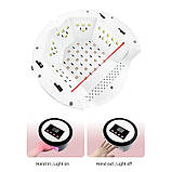 Професійна UV/LED лампа М2 для сушіння гель-лаку, 135 Вт. Білий, фото 6