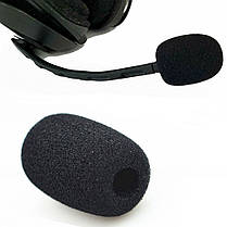 Ветрозащита для микрофона гарнитуры Alitek 30 х 25 х 10 мм (D10-14), фото 4