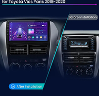 Junsun 4G Android магнитола для Toyota Yaris Vios 2017-2020