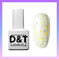 D&T Egg Shell Top 06 - топ с цветными частицами без липкого слоя Топ конфети Топ декоративный 10 мл