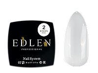 Полигель наращивание для ногтейм Edlen Poly gel №2 пастообразный, 30 мл