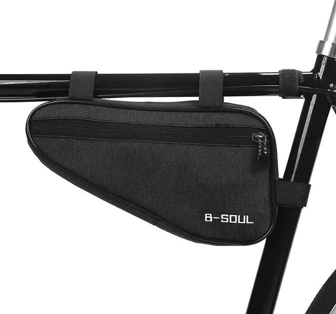 Трикутна велосумка B-soul під раму (1.5л)