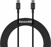 Кабель Baseus Superior Series Fast Charging Data Cable Type-C to Type-C 100W 1m Black