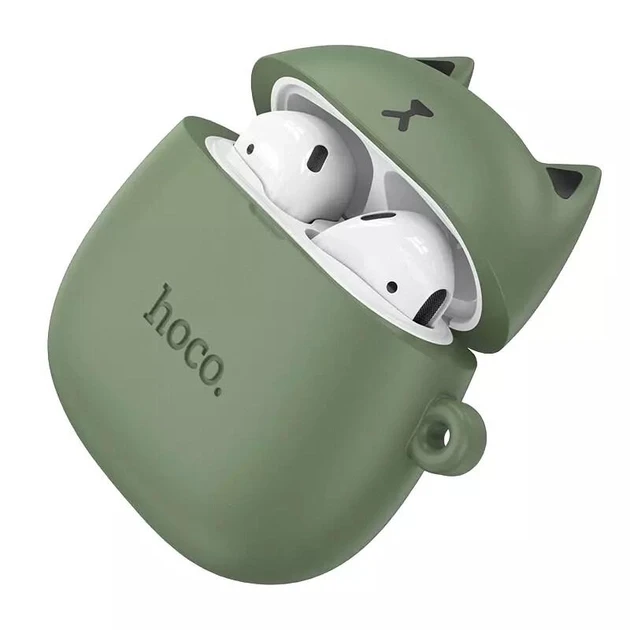 Навушники бездротові Hoco Cat EW45 green