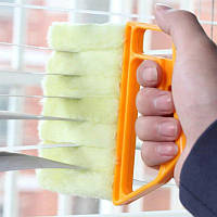 Щетка для чистки жалюзи Louvre Brush 7 секций - щетка для мытья жалюзи, щітка для чищення жалюзі (NV)