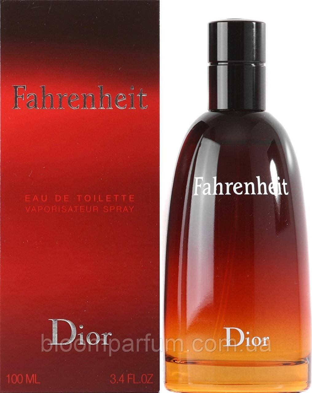 Чоловіча туалетна вода Fahrenheit SPRAY 100мл аналог, фото 1
