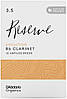 Тростини для кларнету D'Addario ORGANIC REERVE EVOLUTION BB CLARINET #3.5 - 10 PACK, фото 3