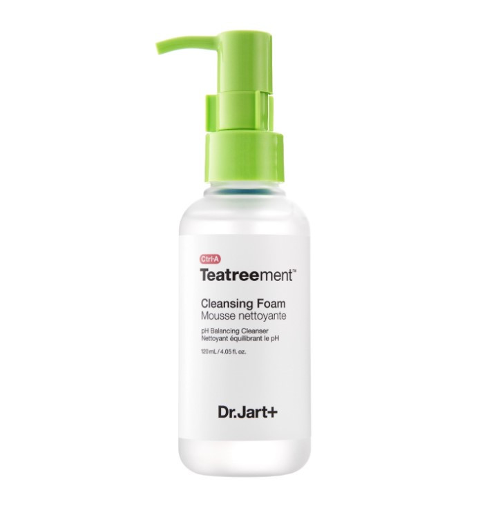 Гель-пінка для вмивання з чайним деревом Dr. Jart+ Ctrl-A Teatreement Cleansing Foam 120 мл, фото 1