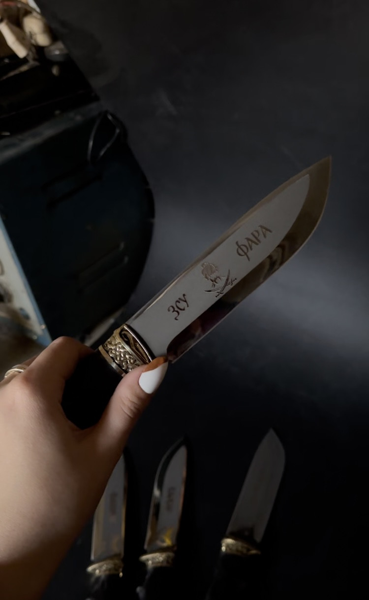 Ніж ручної роботи ваш позивний, фото 1