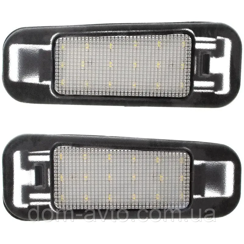 Штатная светодыодная LED подсветка номера Kia Rio II 05-11