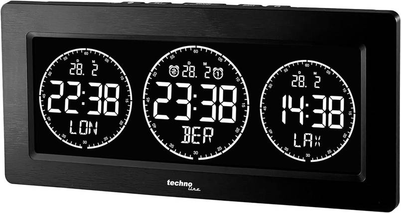 Годинник настільний Technoline WT458 (Black), фото 2