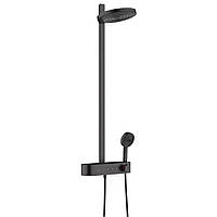 Душова система Hansgrohe Pulsify Showerpipe 260 2jet з термостатом чорний матовий