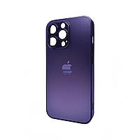 Чохол для смартфона AG Glass Matt Frame Color для iPhone 12 Pro Deep Purple