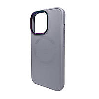 Чохол для смартфона AG Glass Sapphire MagSafe Logo для Apple iPhone 15 Grey