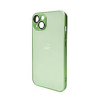 Чохол для смартфона AG Glass Matt Frame Color Apple iPhone 13 Light Green