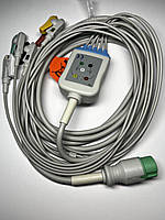 ЭКГ кабель на 5 отведений к монитору пациента Mindray MEC, Passport, BeneView, Passport, IPM, ePM, PM