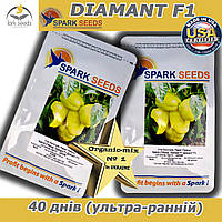 Перець солодкий, ранній ДИАМАНТ F1 / DIAMANT F1, проф. пакет 500 насінин ТМ Sark Seeds(США)