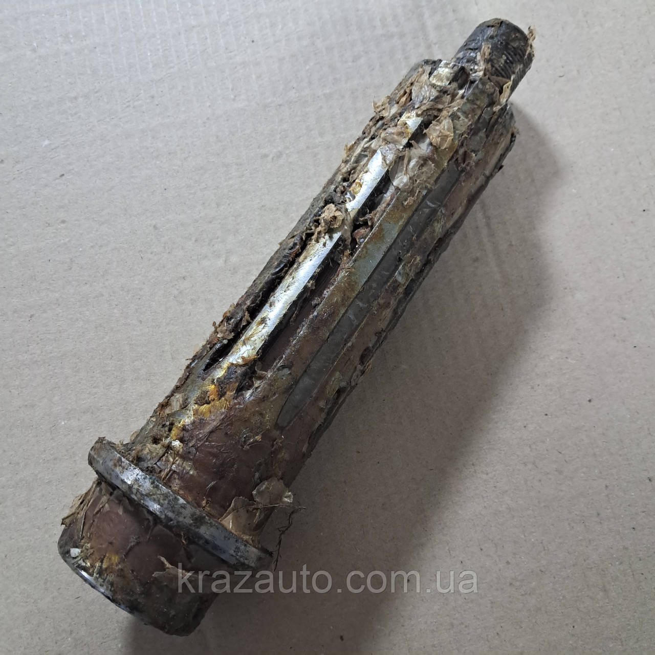 Вал приводу переднього моста коробки роздаваної КрАЗ 214-1805052, фото 1