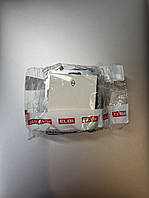 Выключатель Elbi Zena белый 1кл проходной без рамки (609-010200-209)