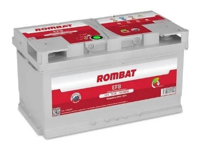 Акумулятор ROMBAT EFB  6СТ-75Ah 800 R, фото 1