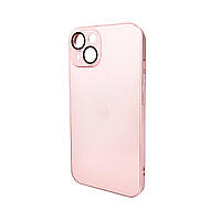 Чохол для смартфона AG Glass Matt Frame Color Apple iPhone 15 Chanel Pink