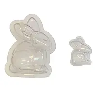 Форма кондитерська полікарбонат "Кролик",   набір 2 шт