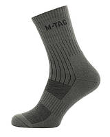 Носки высокие M-Tac олива, Трекинговые носки с текстурными термозонами Mk.1 Olive 44-46