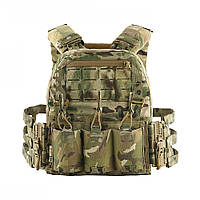 M-Tac плитоноска Cuirass QRS Multicam, плитоноска мультикам быстрый сброс