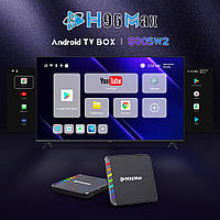 H96 MAX W2  4/64 S905 W2 Smart TV Box приставка