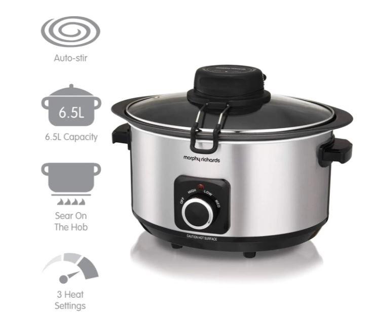 Повільноварка Morphy Richards 461010 6.5 л