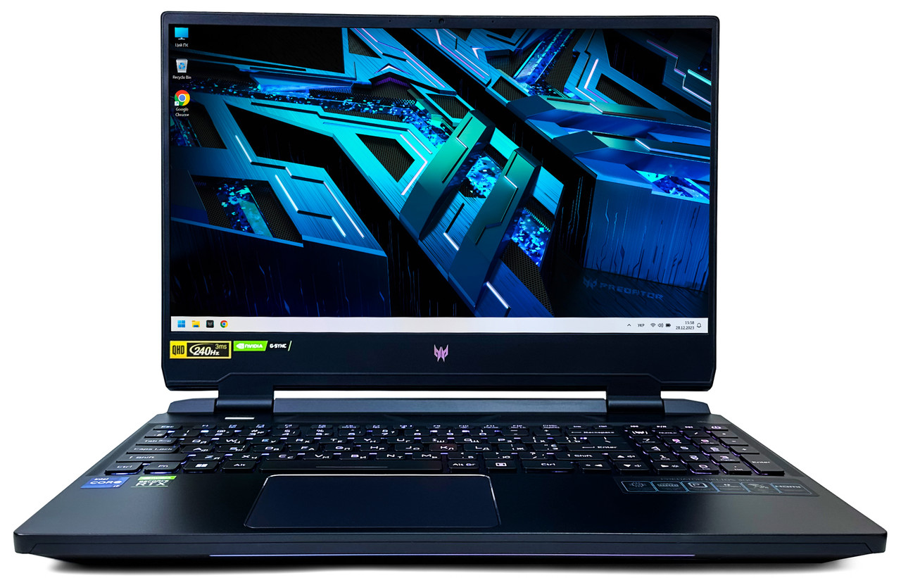 Ноутбук Acer Predator Helios 300: Core i7-12700H / DDR5 16 ГБ/ GeForce RTX 3070 Ti/ SSD 1 ТБ/ 15.6" QHD, 240Гц - фото 1 - id-p2060406375