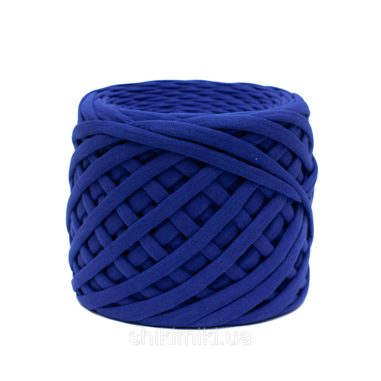 Пряжа трикотажна Confetti (7-9 мм), колір Волошковий, фото 1