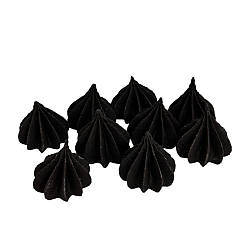 Цукрова прикраса для кондитерських виробів Безе Чорні