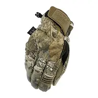 Перчатки тактические зимние MECHANIX "SUB35 REALTREE EDGE GLOVES", зимние защитные перчатки, боевые перчатки