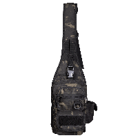 CamoTec сумка Gunner Sling 2.0 Multicam Black, сумка через плече, армейская сумка черный мультикам, военная