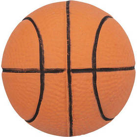 Іграшку для собак м'яч спортивний баскетбольний гумовий 5,5см Trixie TX-3440