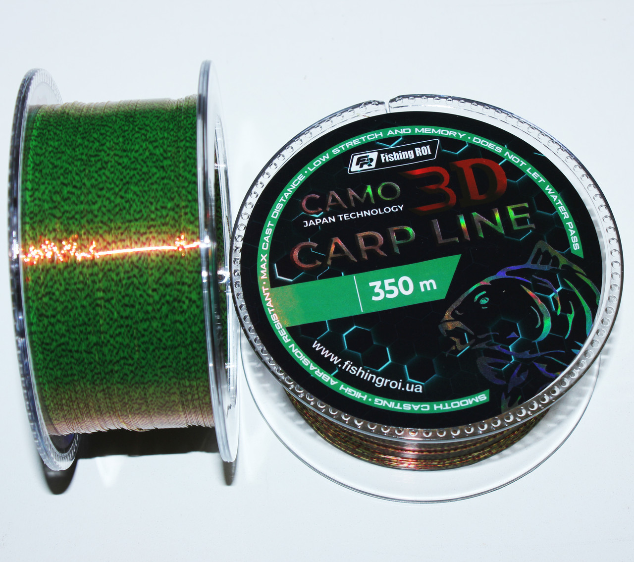 Волосінь 3D  (невидима) Camo Green 350m.