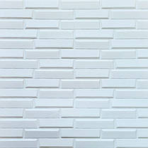 Панель стінова 3D 700х770х5мм 31 Os-OВ 01-8 WHITE